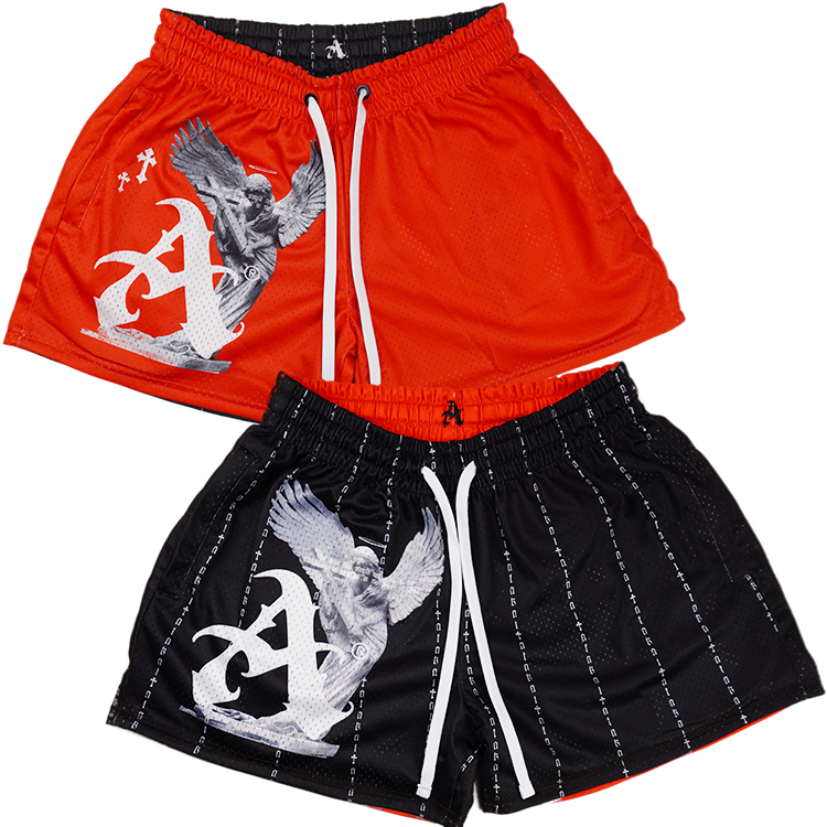 Branded Premium Mesh Shorts Eric Emanuel Bape Basketball 