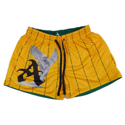 Atakai™ Reversible Mesh-Shorts – Grün/Gelb 