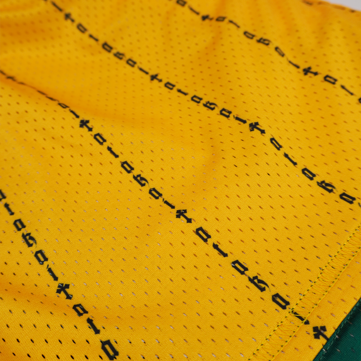 Atakai™ Reversible Mesh Shorts - Green/Yellow