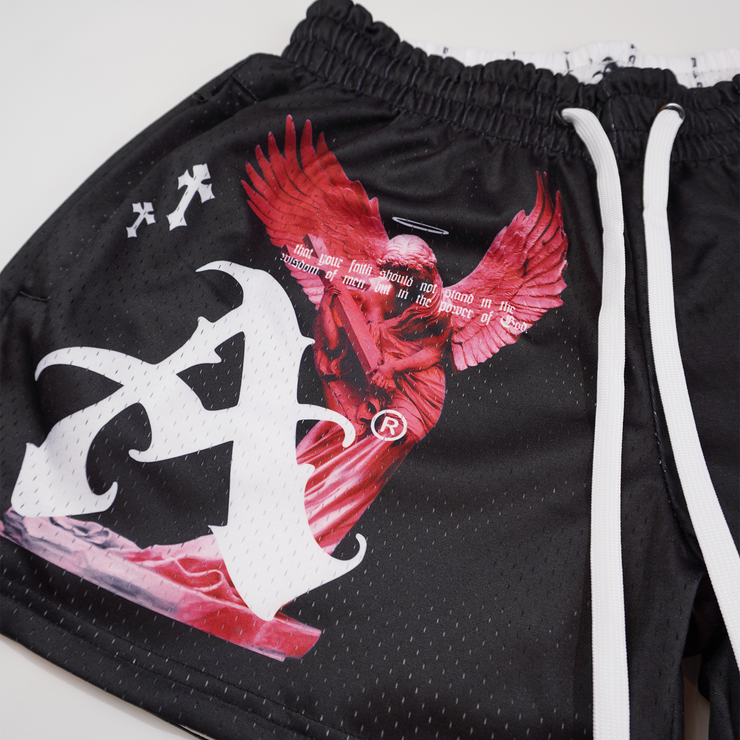 Atakai™ Reversible Mesh Shorts - Black/White