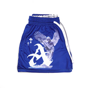 Atakai™ Reversible Mesh Shorts - Blue/OffWhite