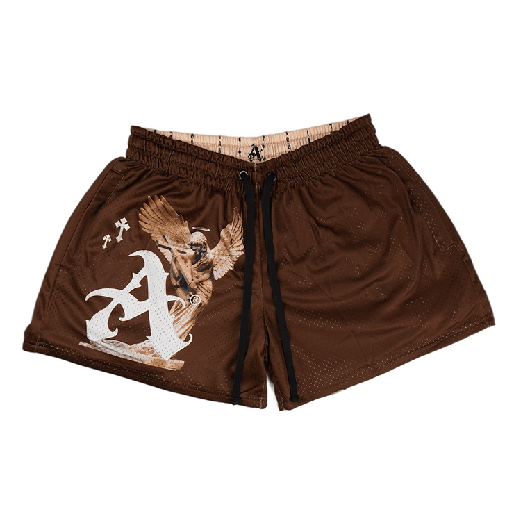 Atakai™ Reversible Mesh-Shorts – Braun/Creme