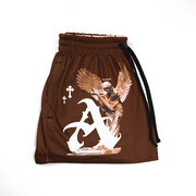 Atakai™ Reversible Mesh Shorts - Brown/Cream