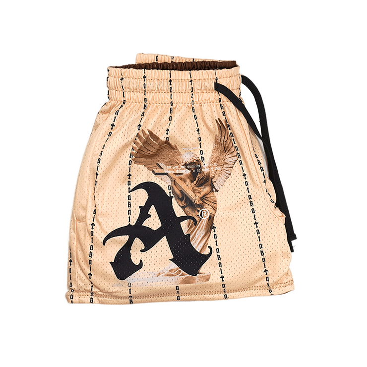 Atakai™ Reversible Mesh Shorts - Brown/Cream