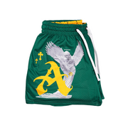 Atakai™ Reversible Mesh Shorts - Green/Yellow