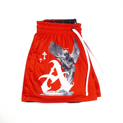 Atakai™ Reversible Mesh Shorts - Red/Black