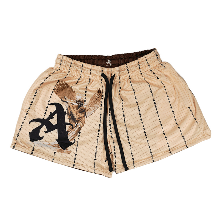 Atakai™ Reversible Mesh-Shorts – Braun/Creme